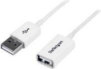 Startech USBEXTPAA1MW USB 2.0 hosszabító kábel 1m - Fehér