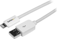 Startech USBLT3MW Lightning - USB adat/töltőkábel 3m - Fehér