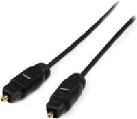 Startech THINTOS15 Toslink - Toslink Digitális optikai kábel 4.6m - Fekete