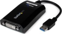 Startech USB 3.0 - DVI / VGA Video Card Multi Monitor összekötő kábel 0.78m - Fekete