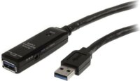 Startech USB3AAEXT10M USB 3.0 Aktív hosszabbító kábel 10m - Fekete