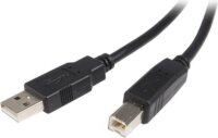Startech USB2HAB3M USB 2.0 A - USB B adatkábel 3m - Fekete