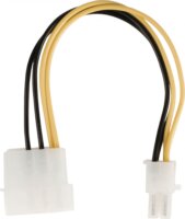 Valueline VLCP74340V015 P4 apa - Molex anya tápkábel 15 cm