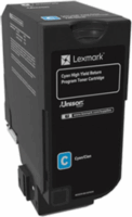 Lexmark 84C2HCE (CX725) Eredeti Toner Ciánkék