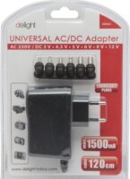 Delight DC 12V 1500mA Univerzális Adapter