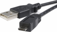 PRC 20326 USB 2.0 A - USB micro B (apa - apa) kábel 1.8m - Fekete