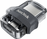 SanDisk 64GB Ultra Duel Drive Micro USB + USB 3.0 Pendrive - Fekete