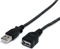 Startech USBEXTAA10BK USB 2.0 hosszabbító kábel 3m - Fekete
