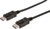 Assmann Displayport v1.1a kábel 2m - Fekete