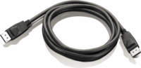 Lenovo 0A36537 DisplaPort - DisplayPort (apa - apa) kábel 1.8 m - Fekete