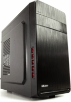 nBase 630 micro ATX Számítógépház tápegységgel - Fekete + 450W