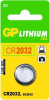 GP CR2032 3V Lítium gombelem (1 db / csomag)