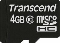 Transcend 4GB micro SDHC CL10 memóriakártya