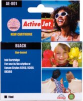 ActiveJet (Epson T0801) Chipes Tintapatron Fekete