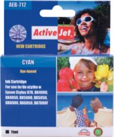 ActiveJet (Epson T0712) Chipes Tintapatron Ciánkék