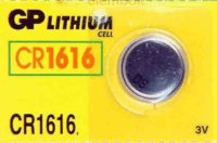 GP CR1616 Lítium Gombelem (1 db / csomag)