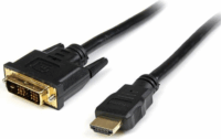 Startech HDDVIMM5M HDMI - DVI (Apa-Apa) Adapterkábel 5m Fekete