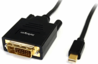 Startech MDP2DVIMM6 mini DisplayPort - DVI (Apa-Apa) Adapterkábel 1.8m Fekete