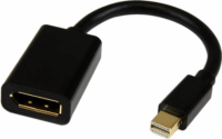 Startech mini DisplayPort - DisplayPort (Apa-Anya) Adapterkábel 0.15m Fekete