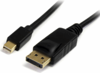 Startech MDP2DPMM6 mini DisplayPort - DisplayPort (Apa-Apa) Adapterkábel 1.8m Fekete