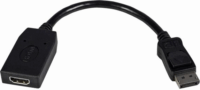 Startech DisplayPort - HDMI (Apa-Anya) Adapterkábel 0.12m Fekete
