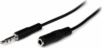 Startech MU1MMFS 3.5mm Jack Hosszabbító Kábel 1m Fekete