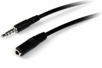 Startech MUHSMF1M 3.5mm Jack Hosszabbító Kábel 1m Fekete