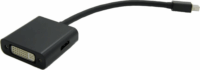 Value Mini DisplayPort apa - DisplayPort + DVI + HDMI v1.1 anya adapter - Fekete