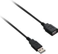 V7 USB 2.0 hosszabbító kábel 5m - Fekete