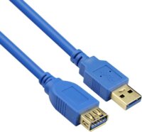 VCOM CU-302 USB 3.0 hosszabbító kábel 1.8m - Kék