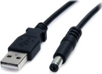 Startech USB2TYPEM USB - 5V DC M tápkábel 0.9m