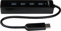 Startech ST4300PBU3 USB 3.0 HUB (4 port) Fekete