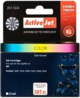 ActiveJet (HP CH564EE 301XL) Refill Tintapatron Színes