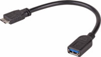 Akyga AK-AD-30 USB 3.0 - micro USB 3.0 adapter - Fekete