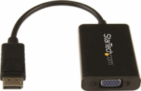 Startech DisplayPort apa - VGA anya + micro USB táp + Audio adapter - Fekete