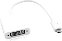 Roline USB 3.1 C apa - DVI anya adapter - Fehér