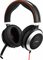 Jabra EVOLVE 80 UC Headset Fekete