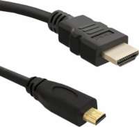 Qoltec 50400 HDMI - Micro HDMI (apa - apa) kábel 2m - Fekete