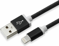 Sbox Lightning - USB Töltőkábel 1.5m - Fekete