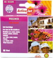 ActiveJet (Brother LC1000M,LC970M) Tintapatron Magenta