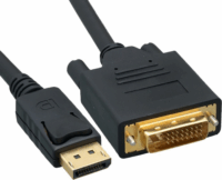 Sbox DP-DVI-2 DisplayPort - DVI (apa-apa) Átalakító 2m Fekete