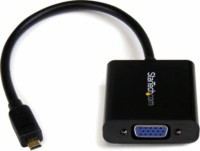 Startech MCHD2VGAE2 micro HDMI - VGA (Apa-Anya) Adapterkábel 0.2m Fekete