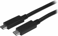 Startech USB31C5C1M USB Type-C - USB Type-C (Apa-Apa) Kábel 1m Fekete