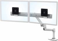 Ergotron 45-489-216 25" LCD TV/Monitor asztali tartó két készülékhez - Fehér