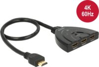 Delock 18600 HDMI Switch - 3 port (3 PC - 1 Kijelző)