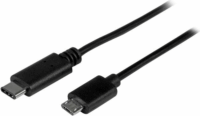 Startech USB2CUB2M USB Micro-B - USB Type-C (Apa-Apa) Kábel 2m Fekete