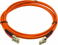 Startech 50FIBLCLC15 optikai patch kábel LC Duplex 15m Narancssárga