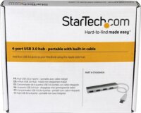 StarTech ST43004UA USB 3.0 HUB (4port) Szürke