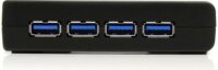 StarTech ST4300USB3EU USB 3.0 HUB (4 port) Fekete