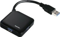 Hama 12190 USB 3.0 HUB (4 port) Fekete